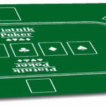 Covoras pentru poker 90x60 cm Texas Holdem, Piatnik