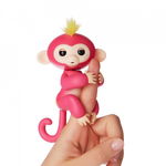 Jucărie pentru degete Cenocco Happy Monkey Pink, Cenocco