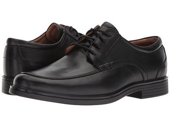 Incaltaminte Barbati Clarks Un Aldric Park Black Leather, Clarks