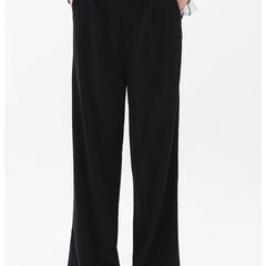Pantaloni din amestec de lyocell cu croiala ampla, OXXO