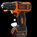 Masina de gaurit si insurubat Black+Decker cu 1 acumulator 10.8V Li-ion - BDCD12