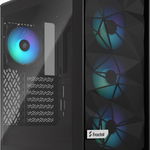 Carcasa Fractal Design Meshify 2 Compact Lite RGB Black TG Light Tint, Fractal Design