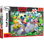 Puzzle Trefl Disney Mickey Mouse, Joaca pe role 100 piese, Trefl