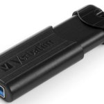Stick USB Verbatim Pinstripe, USB 3.0, 16GB (Negru), Verbatim