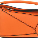 Loewe Mini Puzzle Handbag ORANGE