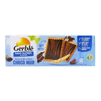 Biscuiti cu fondant de Ciocolata light Gerble, 126 g, natural, Gerble