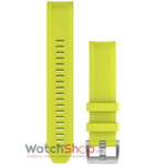 Curea Smartwatch Garmin Marq, QuickFit®, 22 mm, silicon, galben fluo