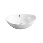 Lavoar pe blat Fluminia Egg Maxi oval alb, Fluminia