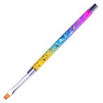 Pensula gel varf drept rainbow nr.6 - GH-43 - Everin.ro, Everin