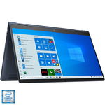 Laptop 2 in 1 HP Elite Dragonfly cu procesor Intel Core i5-8365U pana la 4.10 GHz 13.3inch Full HD 16GB 512GB SSD + 32GB Intel Optane Intel UHD Graphics 620 Windows 10 Pro Galaxy Blue Magnesium