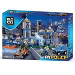 Set de constructie Blocki My Police - Sectie de politie