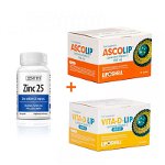 Pachet Imuno B - Vitamina C+Vitamina D4000+Zinc Zenith, 