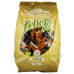 Fusilli tricolore din faina de orez - eco-bio 500g - Felicia Bio, Felicia Bio