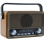 Radio portabil FM stil Retro Q-SY500 Bluetooth USB AUX TF, GAVE