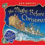 The Night Before Christmas 'With DVD', Hardcover - Jan Brett