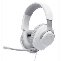Căști gaming JBL - Quantum 100, albe