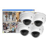 KIT format 4 camere AXIS M3004-V ce include un CD - AXIS Camera Companion video management software ce, AXIS