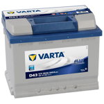 Baterie auto Varta D43, Blue dynamic, 60Ah, 540A, 5601270543132, VARTA
