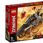 Motocicleta de teren a lui cole lego ninjago, Lego