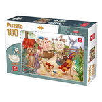 Puzzle Deico - Animale domestice 100 piese