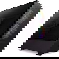 Carcasa NZXT H5 Flow ARGB Middle Tower E-ATX/ATX/mATX/mITX Black