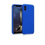 Husa pentru Apple iPhone X/iPhone XS, Silicon, Albastru, 42495.134