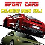 Sport Cars Coloring Book Vol.1: Design Coloring Book, Coloring Book, Eva Whaley (Author)