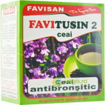 Ceai Antibronsitic Favitusin 2 50g, FAVISAN