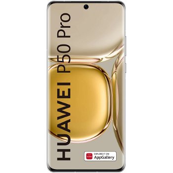 Telefon mobil Huawei P50 Pro Dual SIM 256GB 8GB RAM Cocoa Gold