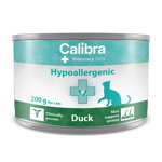 Calibra VD Cat Can Hypoallergenic Duck 200 g, Calibra