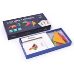 Joc educativ Tangram Colorat Mideer