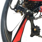 Bicicleta MTB-HT jante magneziu Roti 27.5 Inch Carpat C2708M rosu cu negru