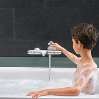 Baterie cada Grohe Grohtherm 1000 34816003, aparenta, termostat, crom