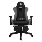 Scaun Gaming AG21, Reglabil cu mecanism TILT, Piele PU, Negru/Gri, 0