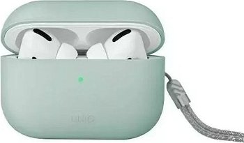 Husă Uniq UNIQ Lino Apple AirPods Pro 2 Silicon mentă/verde mentă, Uniq