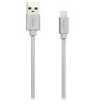 Cablu de date Canyon MFI-3, USB - Lightning, 1m (Alb), Canyon