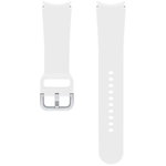 Curea pentru Ceas Smartwatch Samsung Galaxy Watch4 si Watch4 Classic, Sport Band, M/L, White, Samsung