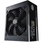 Cooler Master MWE Gold 1250 - V2, PC power supply (black, 4x PCIe, cable management, 1250 watts), Cooler Master