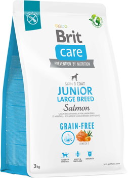 BRIT CARE Grain-free JUNIOR Large Breed, cu Somon şi Cartofi, Brit Care