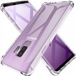 Husa de protectie pentru Samsung Galaxy S9/S9 Plus DYGG, silicon, transparent, 5,8 inchi
