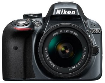 NIKON D3300 Kit AF-P 18-55mm VR (grey), Nikon