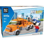 Blocki - Joc de constructie My City Automacara tractari 323 piese