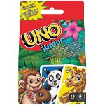 Carti de joc UNO Junior, 2-4 jucatori, 3 ani+