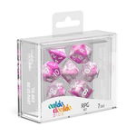 Set Zaruri Oakie Doakie Dice RPG Set Gemidice (7) - Silver-Rust, Oakie Doakie