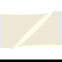Panza parasolar vidaXL, crem, 5x7 m, HDPE, 160 g/m², 5.68 kg