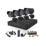 Pachet Sistem Supraveghere Cctv Kit Dvr 4 Camere Exterior/interior, 1 Hdmi, 220 Volti + Hard-disk, 2tb, Performanta Ridicata, Sata, Spatiu Mare De Stocare, 7200 Rpm, Argintiu, KlaussTech