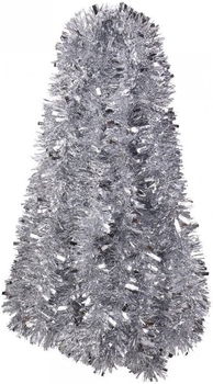 Ghirlanda de Craciun DECORA, plastic, argintiu, 10 m