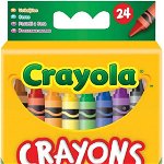 Set Creioane Cerate Jumbo,Crayola,24 buc,multicolor, Crayola