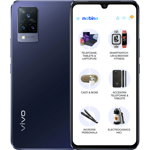 Telefon mobil Vivo V21, 5G, 128GB, 8GB RAM, Dual-SIM, Albastru Dusk, VIVO