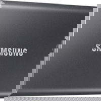 SSD Extern Portabil Samsung T7 2TB USB 3.2 Gen 2 indigo Titan Grey mu-pc2t0tww